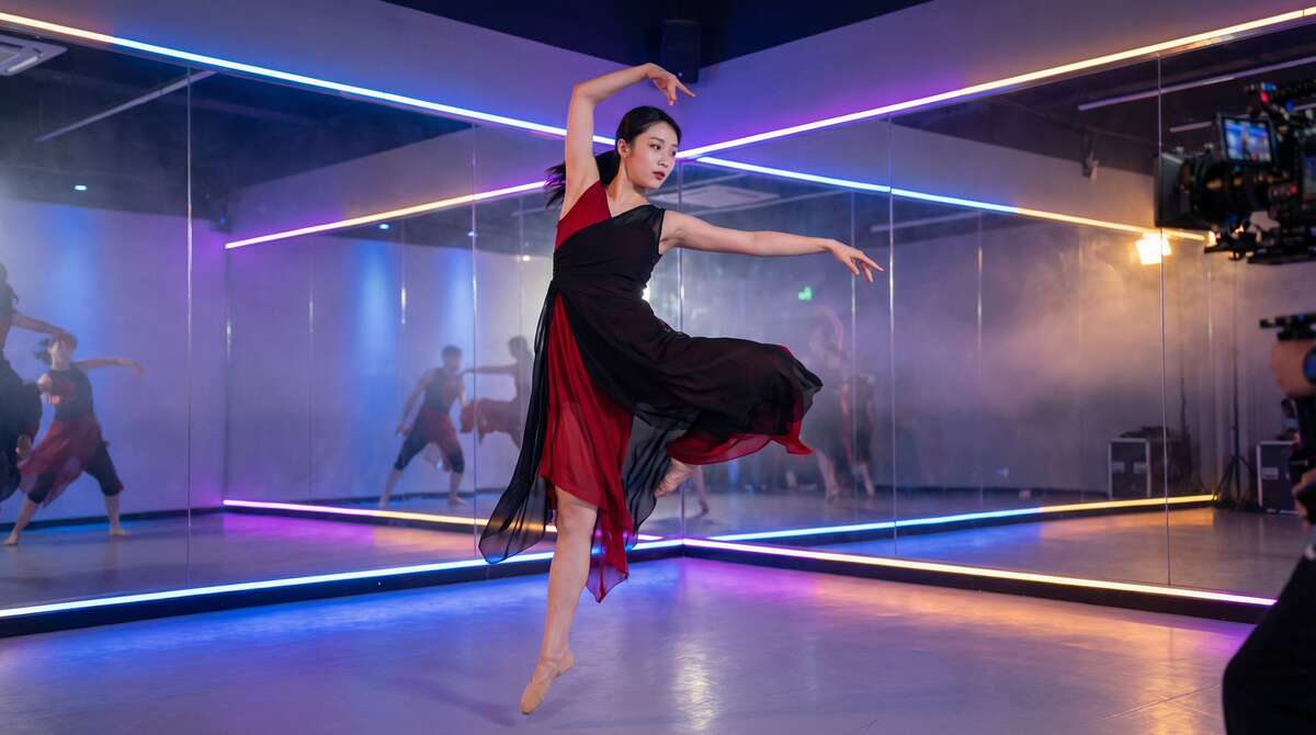 撸撸社舞蹈视频表演